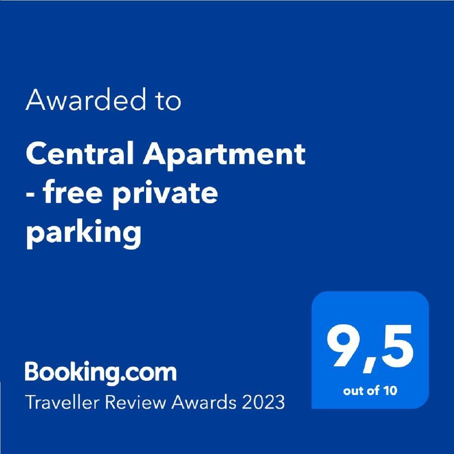Central Apartment - Free Private Parking グダニスク エクステリア 写真